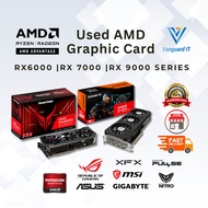 AMD RADEON GPU USED Graphics Card (GPU) | RX6900XT / RX6800XT / RX6700XT/ RX6600 / RX580