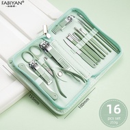Nail Clipper Set Stainless Steel Nail Cutter Nail Files Scraper Remove Calluses Manicure Pedicure To
