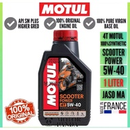 Motul 4T 5W-40 SCOOTER NVX155 N-MAX VARIO150 VARIO160 ADV150 PCX150 BEAT150-FI SCOOTER GEAR Oil LIQUI MOLY