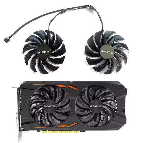 For Gigabyte Geforce GTX 1050 1050TI 1060 1070 1070TI Radeon RX 570 580 470 480 G1 85MM 4PIN PLD0921