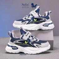 Zegna Boys' Shoes2025Trendy Shoes New Waterproof Leather Soft Sole Sports Shoes for Children Non-Sli