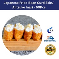 RS Ajitsuke Inari (60pcs) Japanese Fried Bean Curd Skin Sushi Kulit Tahu Sushi 油炸豆腐皮 油豆腐- RS FOOD MA