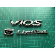 Emblem vios g limited vios ncp93 dugong chrome colour
