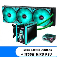ROG RYUO IV 360 ROG x Hatsune Miku Edition Liquid Cooler + 1200W Platinum III PSU