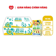 Thùng 48 hộp Sữa trái cây nhiệt đới KUN 110ml/hộp