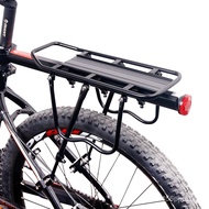 Deemount Bicycle Luggage Carrier Cargo Rear Rack Shelf Cycling Bag Stand Holder Trunk Fit 20-29'' Mtb &amp;4.0''  Fat Bike 5