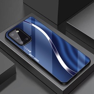 Ốp Lưng cho SAMSUNG GALAXY A31/ A51 / A71/M51 – Mặt Kính Cường Lực Cao Cấp – Họa Tiết Trái Táo Đẳng