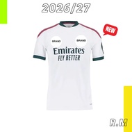 (NEW) Real_Madrid_Home 2026/27 Football Jersey Fan Player Issue Jersey Jersi Bola Sepak  Kelab RM