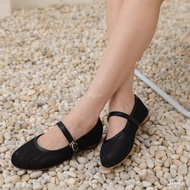 🔥 NEW IN 🔥 Kyda รุ่น Miguel ✨ คัทชูทรงบัลเล่ต์ ✨ เนื้อผ้าตาข่ายยืดหยุ่น ซีทรูเบาสบาย เท้าไม่ตัน ใส่ไ