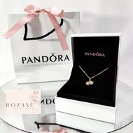 Pandora's Flower Charm Necklace