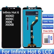 Screen replacement for Infinix Hot 6 lcd pantalla For Infinix hot 6 X606 lcd Mobile Phone Lcds For x