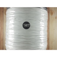 28 AWG Silicone Wire Cable 100 Cm White - White Cable