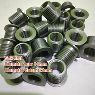 sok Drat Diameter luar 16mm Diameter dalam 12mm
