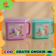 EK Plastic spice container with dividers / for cooking spices / for kitchen spices