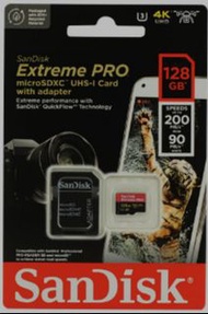 SanDisk Extreme Pro MicroSDXC memory card 128GB