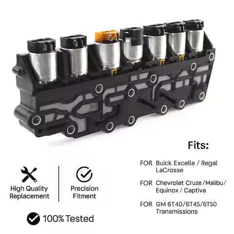 Transmission Solenoid Valve For GM 6T40 6T30 6T45 6T50 Buick Excelle Cruze Malibu Regal Automatic Ge