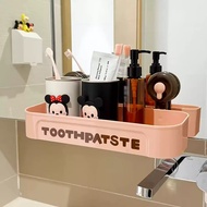 Dopamine Wall Storage Racks Simple Suction Cup Shelf Bathroom Kitchen Organizers