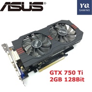 ASUS GTX750 Ti 2GB 128Bit GDDR5 Video Cards for nVIDIA Geforce GTX750Ti  750 gtx 750ti Used VGA Card