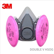 3M 6200 + 2091 (HALF FACEPIECE REUSABLE RESPIRATOR + PARTICULAR FILTER)