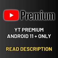 YT Premium - Android 11+ Only - Lifetime with Free Future Updates