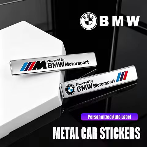 3D Metal VIP Sport Badge Decal - Car Logo Sticker Accessories For BMW X1 X2 X3 X5 X4 X6 X7 iX3 F20 F