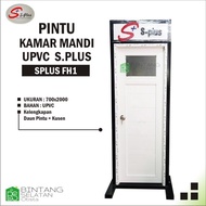 PINTU UPVC / PINTU KAMAR MANDI SPLUS FH1 800X2000