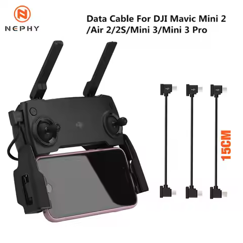 For DJI Mavic 2 Pro/Mavic Mini/ Mavic Air/ Spark Controller/Samsung/i Phone Micro USB Fit IOS Type-c