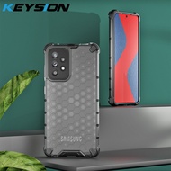 KEYSION เคสกันกระแทกสำหรับ Samsung A52 A32 A22 5G A52เคส Galaxy รังผึ้ง A32 A22 A12 4G