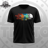 001 vN TNF Overlaps T-shirt Microfiber T-shirt Suitable for Outdoor and Hiking T-shirts