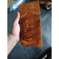 KAYU Burl Lantoro Wood Craft Material Size 21x10x3 Cm.DES282201