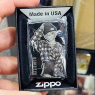 Zippo Lighter Evangelion by RADIO EVA 10th Anniversary 2nd Made in USA 新世紀福音戰士 綾波麗 蝕刻雷射 黑鈦 美國製 打火機