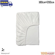 IKEA GRUSNARV Waterproof Mattress Protector 180cm*200cm - White