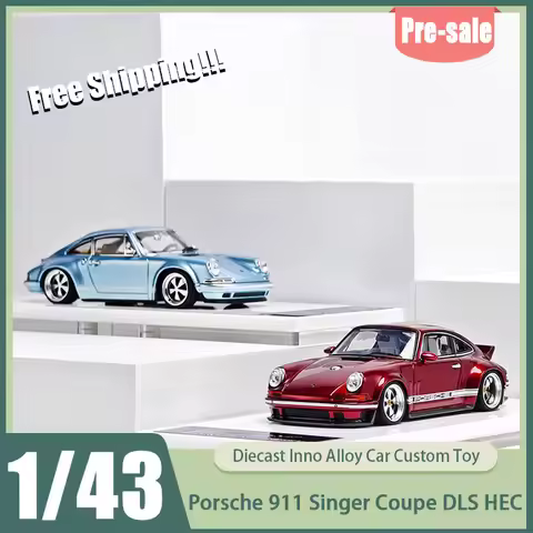 Pre-Sale Zm Zincit 1:43 Porsche 911 Singer Coupe Dls Hec High Detail Restomod Modified Luxury Diecas