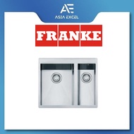 FRANKE PPX 660 60CM DOUBLE BOWL STAINLESS STEEL KITCHEN SINK