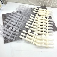 Pieceg nail polish blister pack, nail sample blister pack of 120 nails