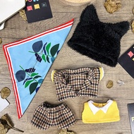 Labubu Búp Bê Trang Phục GD Búp Bê PVC Trang Trí 15cm Búp Bê Cotton Trang Phục Thay Thế Búp Bê Trang