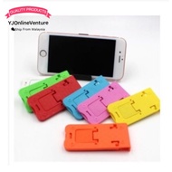 （READY STOCK）Mini Phone Holder Simple Universal Mobile Smartphone Foldable Phone Stander
