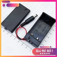 Battery Box, Battery Tray 1x9V On-Off Switch Jack DC 5521 Truong Giang Components 86 Truong Giang Co