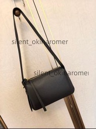 TORY BURCH 單肩手提包海軍藍老花配皮