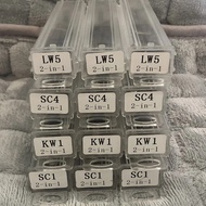 Alat Lishi 2 In1 SC1 KW1 SC4 KW5 R52 M1 MS2 AM5 BE2-6 BE2-7 SS001 SS002 Alat Tukang Kunci untuk Kunc