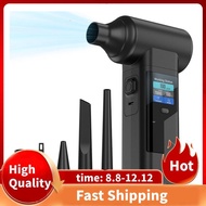 10000mAh Turbo Fan Jet Fan Electric Air Blower with 5 Nozzles for Efficient Dust Cleaning