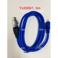 RCA PLUG TO XLR SOCKET CABLE-1.5M