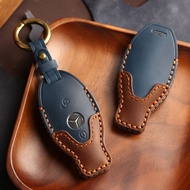 Customized For Old Mercedes-Benz Key Cover C180L Leather GLC260 Car E300L Bag S320L Buckle High-end