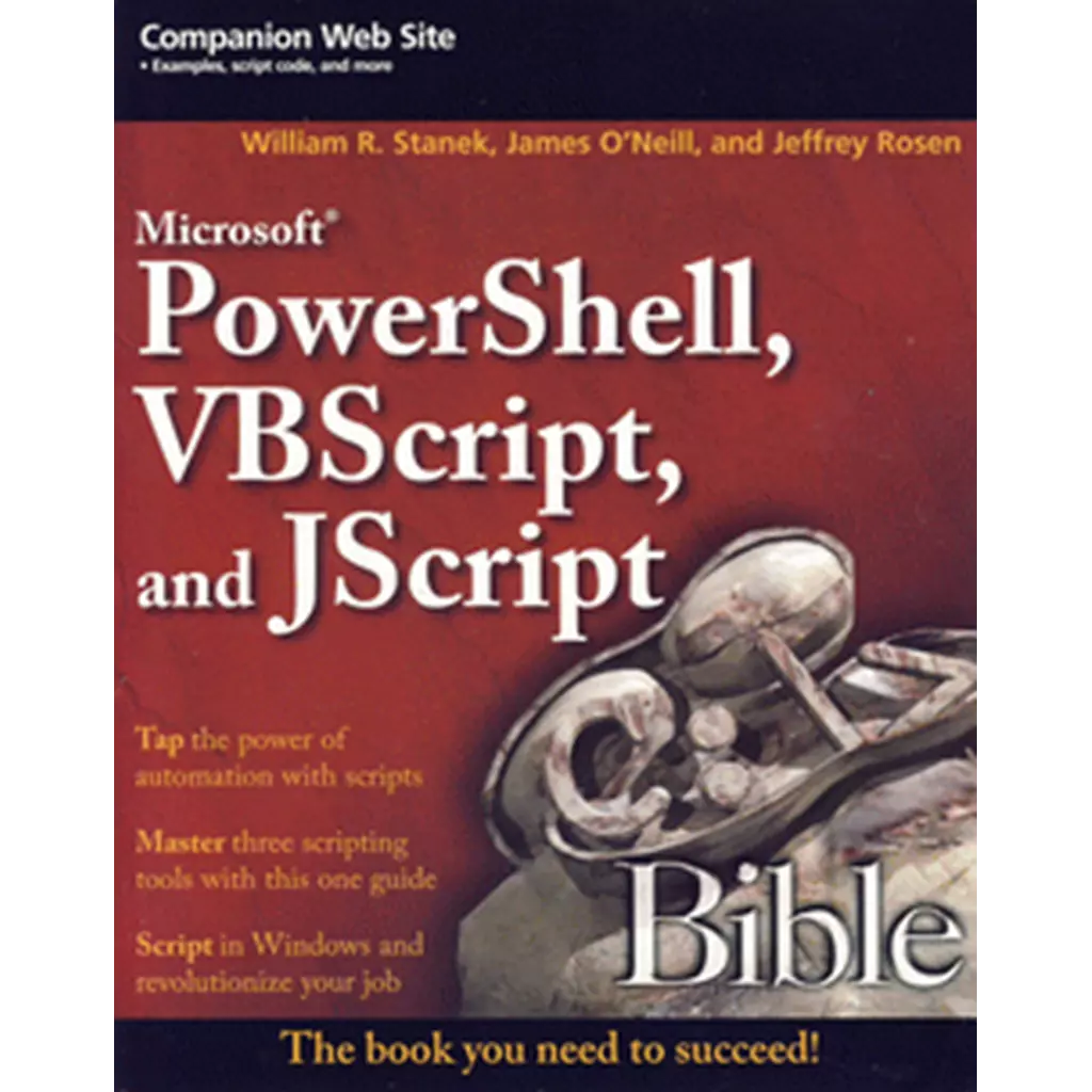 Microsoft PowerShell, VBScript & JScript Bible (P)