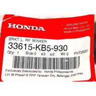 HONDA 33615-KB5-930 BRACKET L. RR WINKER for Tmx155