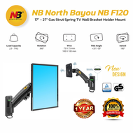 North Bayou NB F120 Monitor Wall Mount -  17" to 27" TV Bracket TV Wall Mount Gas Strut TV Holder