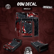 OBU Sticker Waterproof "Godzilla"