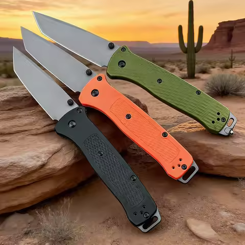 Tactical Tanto Blade Outdoor Camping Hunting Pocket Foldable Knife Jungle Exploration Self Defense J