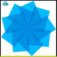 9Pcs Gel Light Filter Color Correction Colored Overlays Film Lighting Gel Filter for Film,Video,Phot