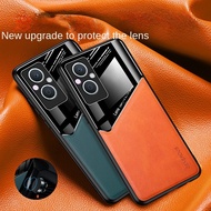 YYN Case For OPPO Reno 7 pro Reno 7Z 5g Reno 7 z Reno7z Reno7 pro Casing leather texture car magnetic holder Shockproof phone case cover